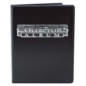 Collectors 9-Pocket - Black - Card Ring Binder